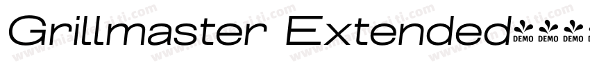 Grillmaster Extended字体转换